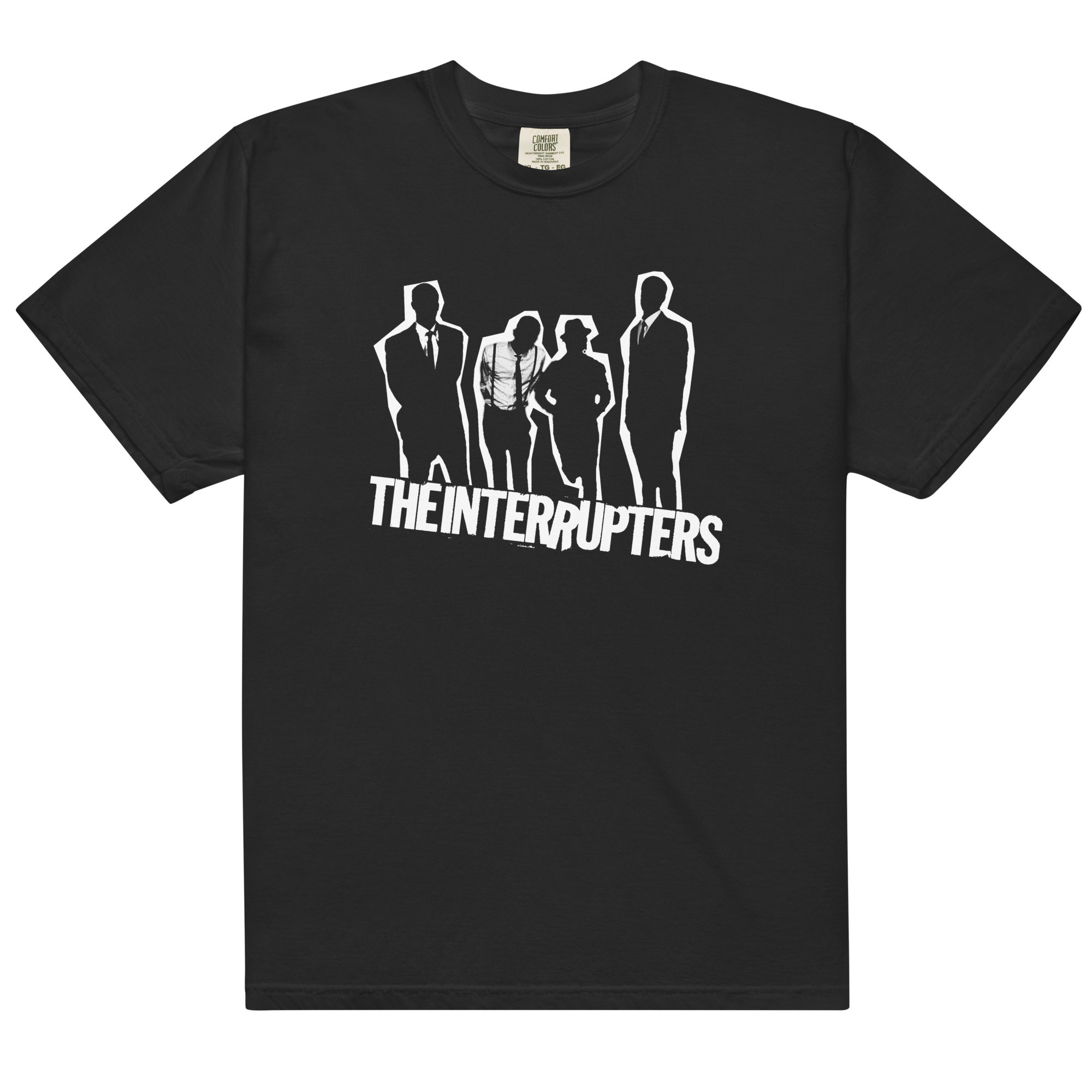 the-interrupters-silhouette-t-shirt-schwarz-baumwolle image 1