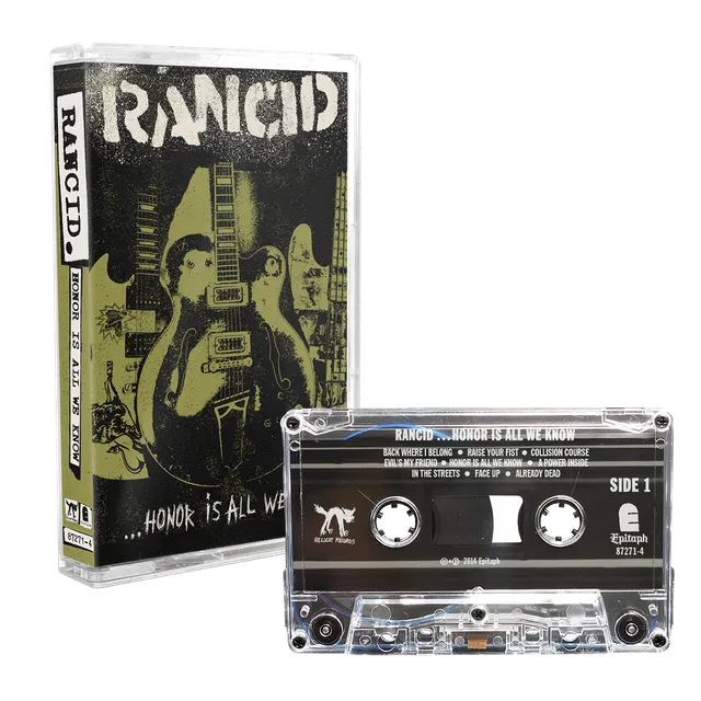 rancid-honor-is-all-we-know-kassette-tape-limitiert image 1