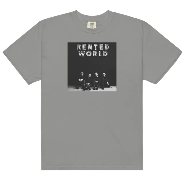 menzingers-rented-world-t-shirt-grau-cover-baumwolle image 1