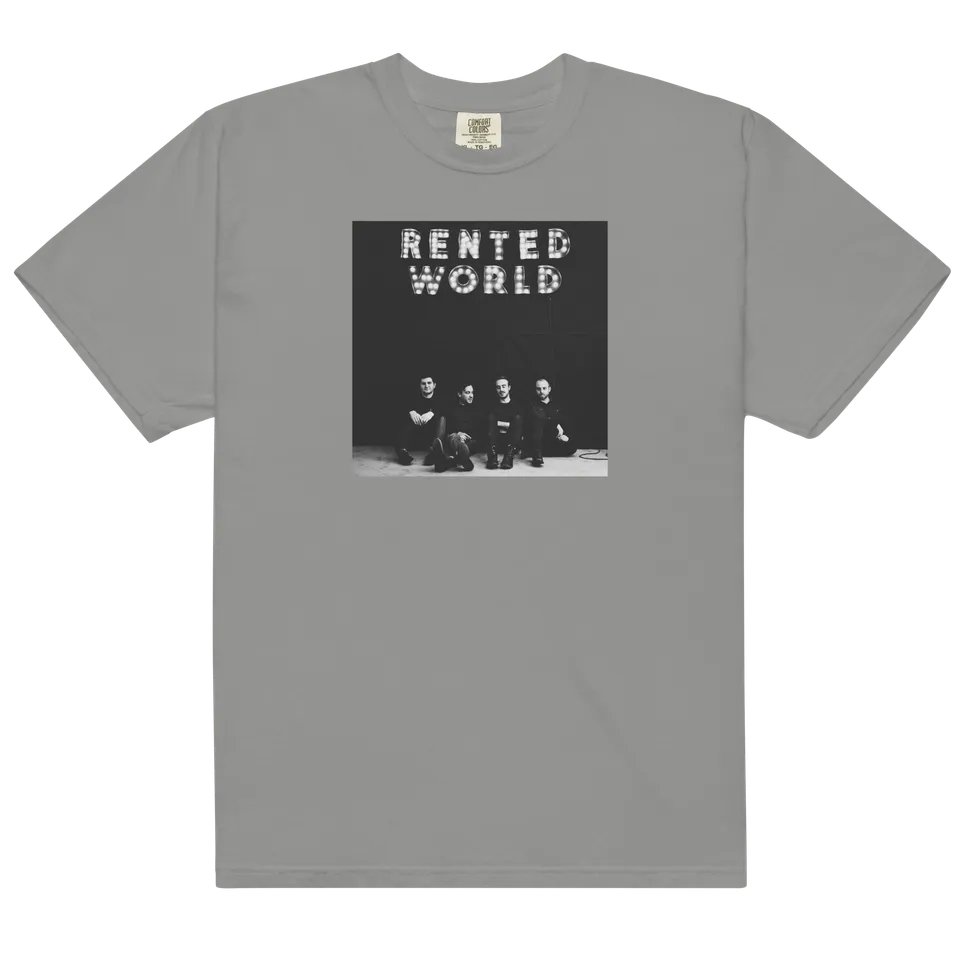 menzingers-rented-world-t-shirt-grau-cover-baumwolle image 1