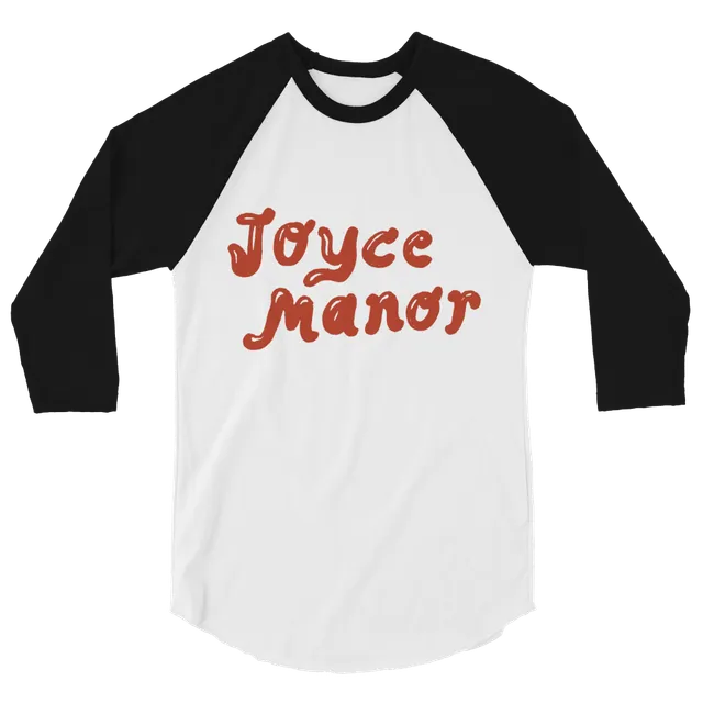 joyce-manor-milkshake-logo-raglan-wei-schwarz-baumwolle image 1