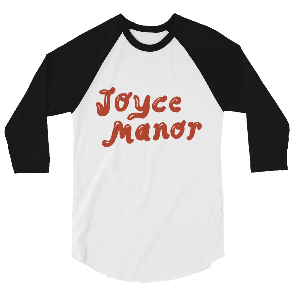 joyce-manor-milkshake-logo-raglan-wei-schwarz-baumwolle image 1