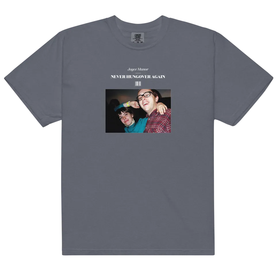 joyce-manor-never-hungover-again-t-shirt-dunkelblau image 1