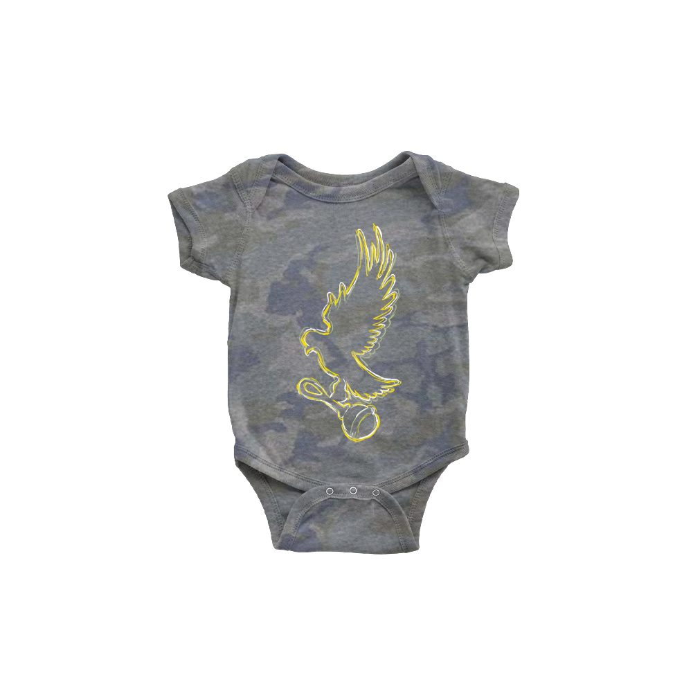 hollywood-undead-dove-rattle-babybody-vintage-camo-neugeborene-baumwolle image 1