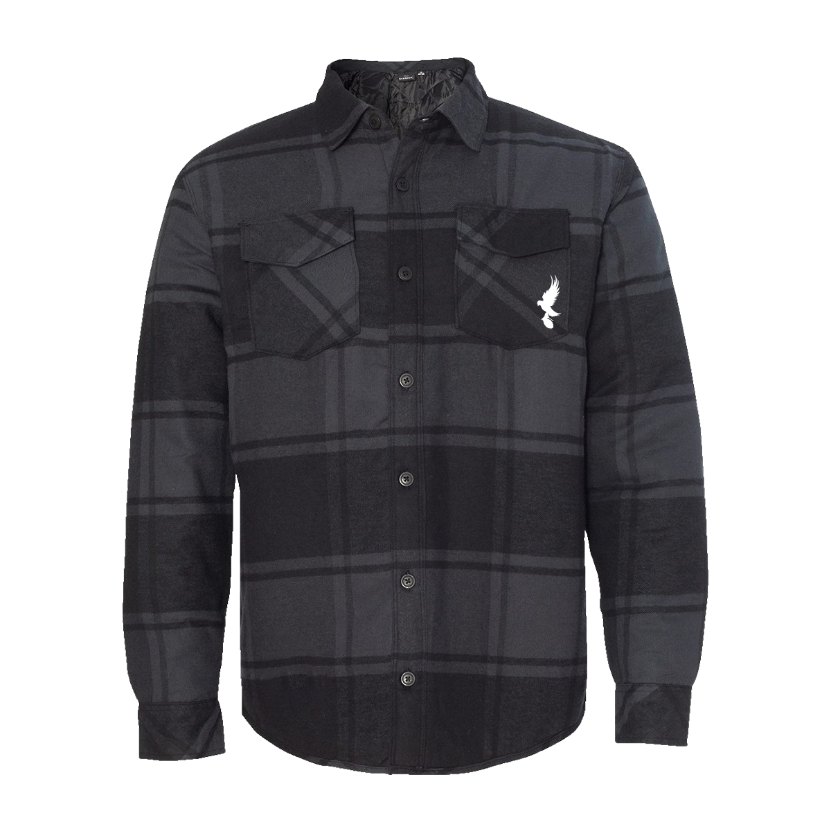 hollywood-undead-dove-grenade-flanelljacke-kariert-gesteppt image 1