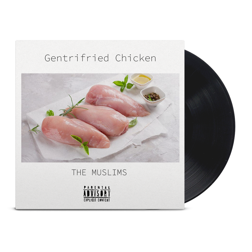 the-muslims-gentrifried-chicken-lp-vinyl-schwarz-12-inch image 1