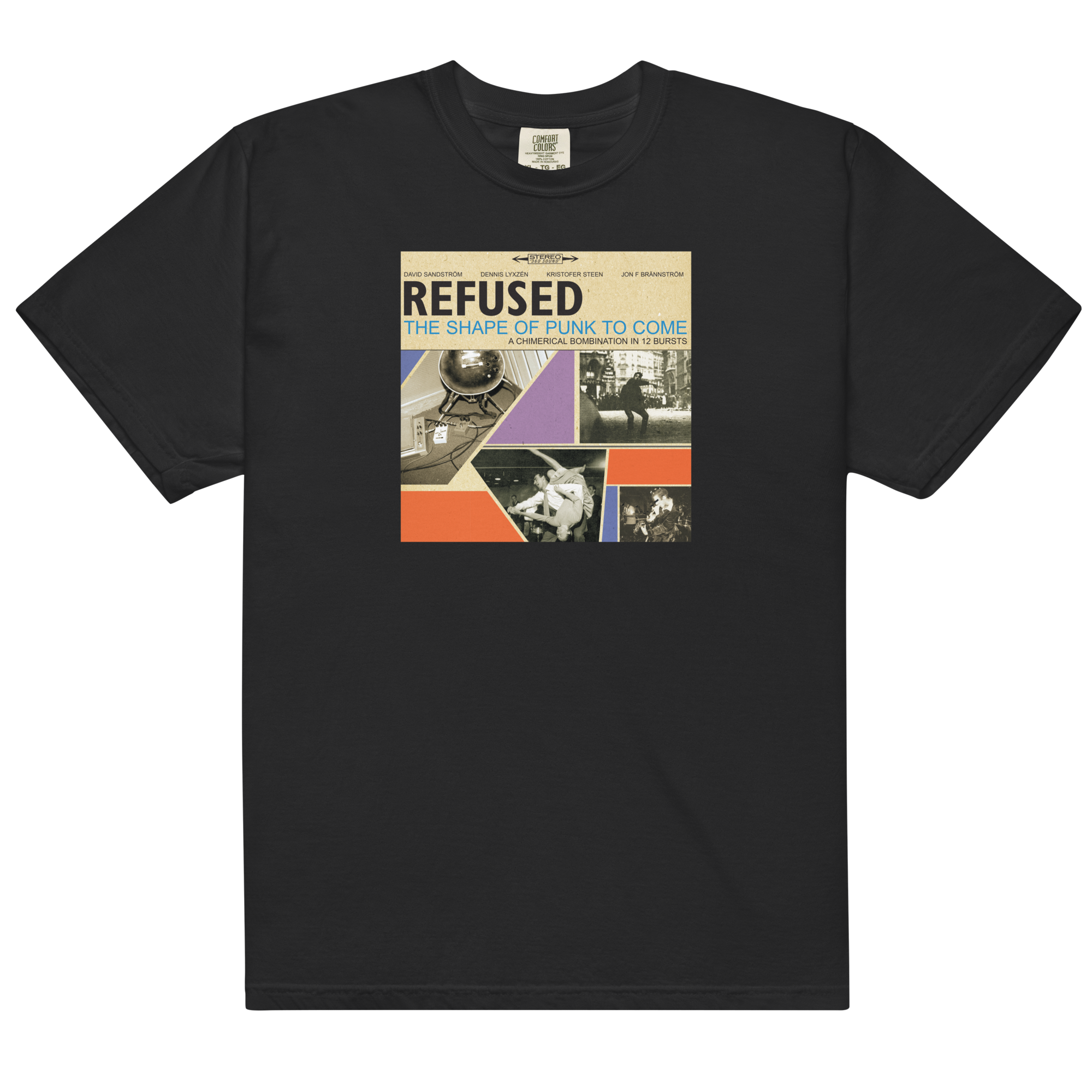 refused-the-shape-of-punk-to-come-t-shirt-schwarz image 1