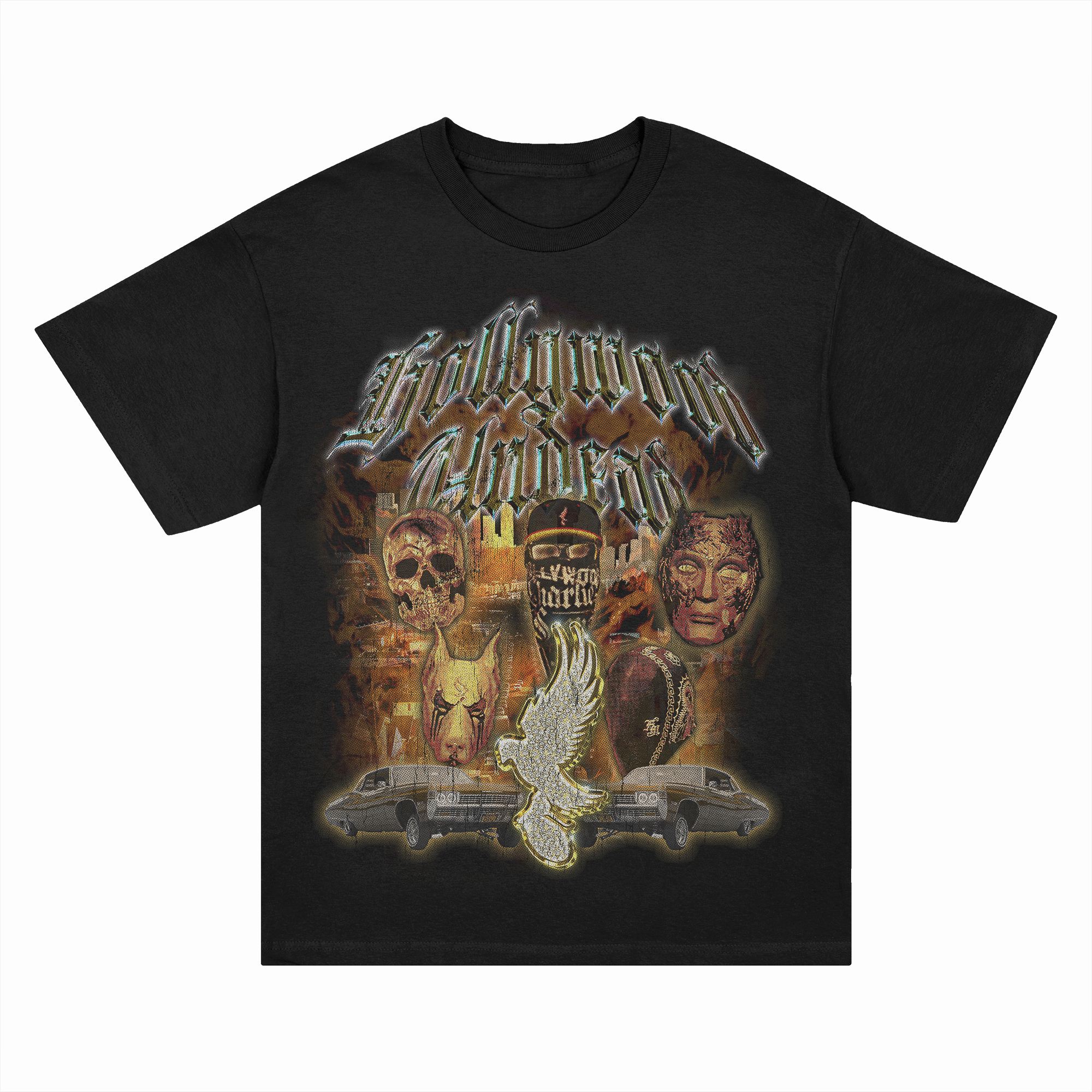 hollywood-undead-bling-t-shirt-schwarz-baumwolle image 1