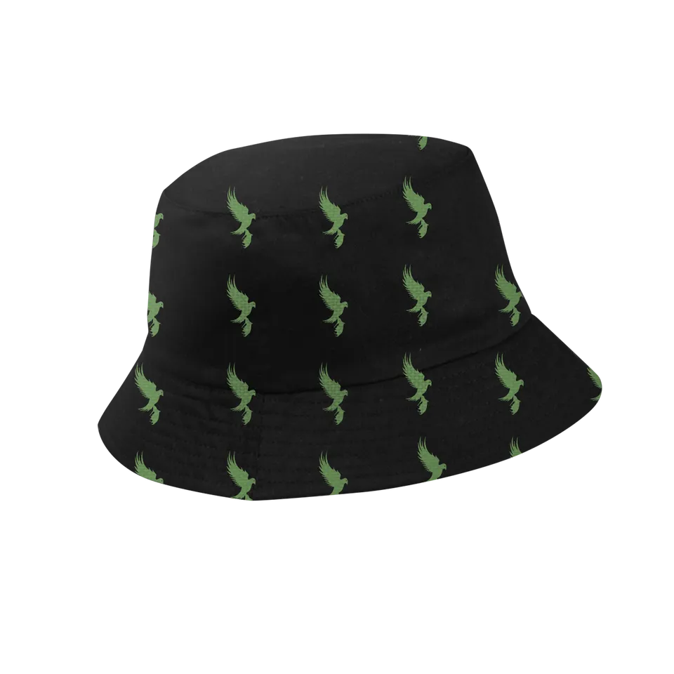 hollywood-undead-d-g-pattern-bucket-hat-fischerhut-schwarz image 1