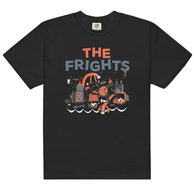 the-frights-stage-t-shirt-schwarz-baumwolle image 1