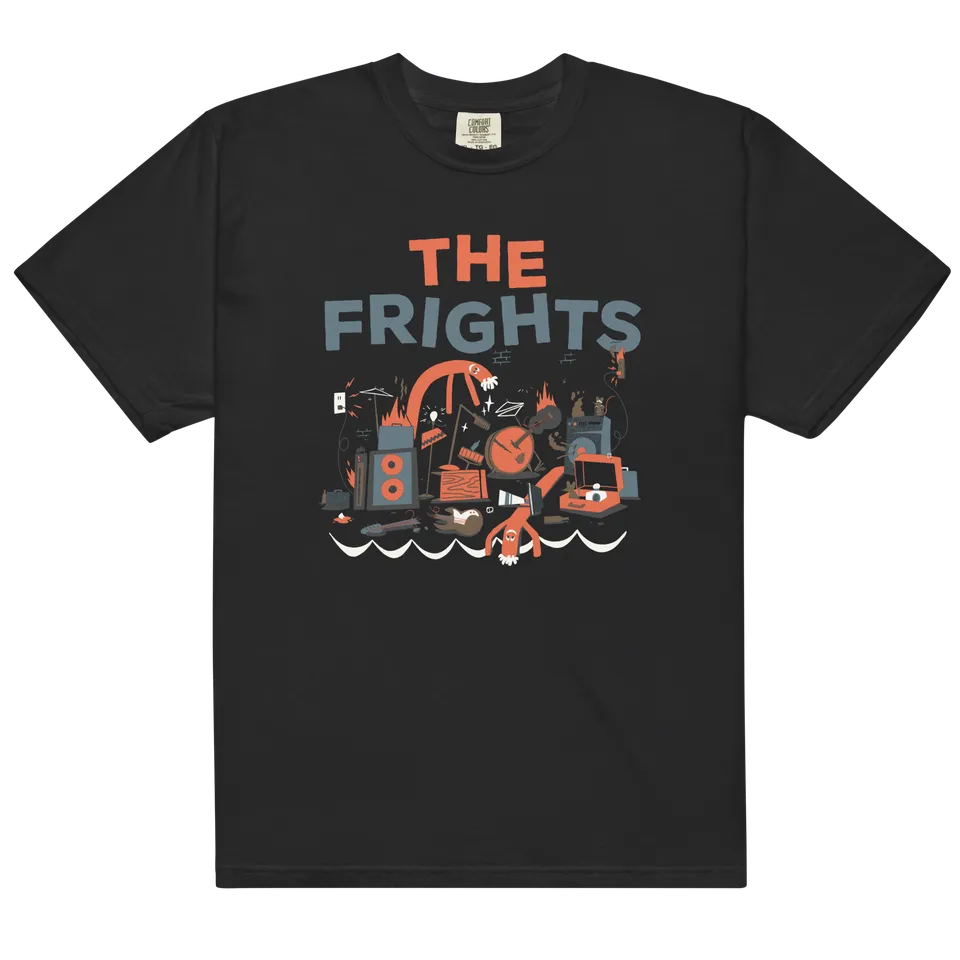 the-frights-stage-t-shirt-schwarz-baumwolle image 1