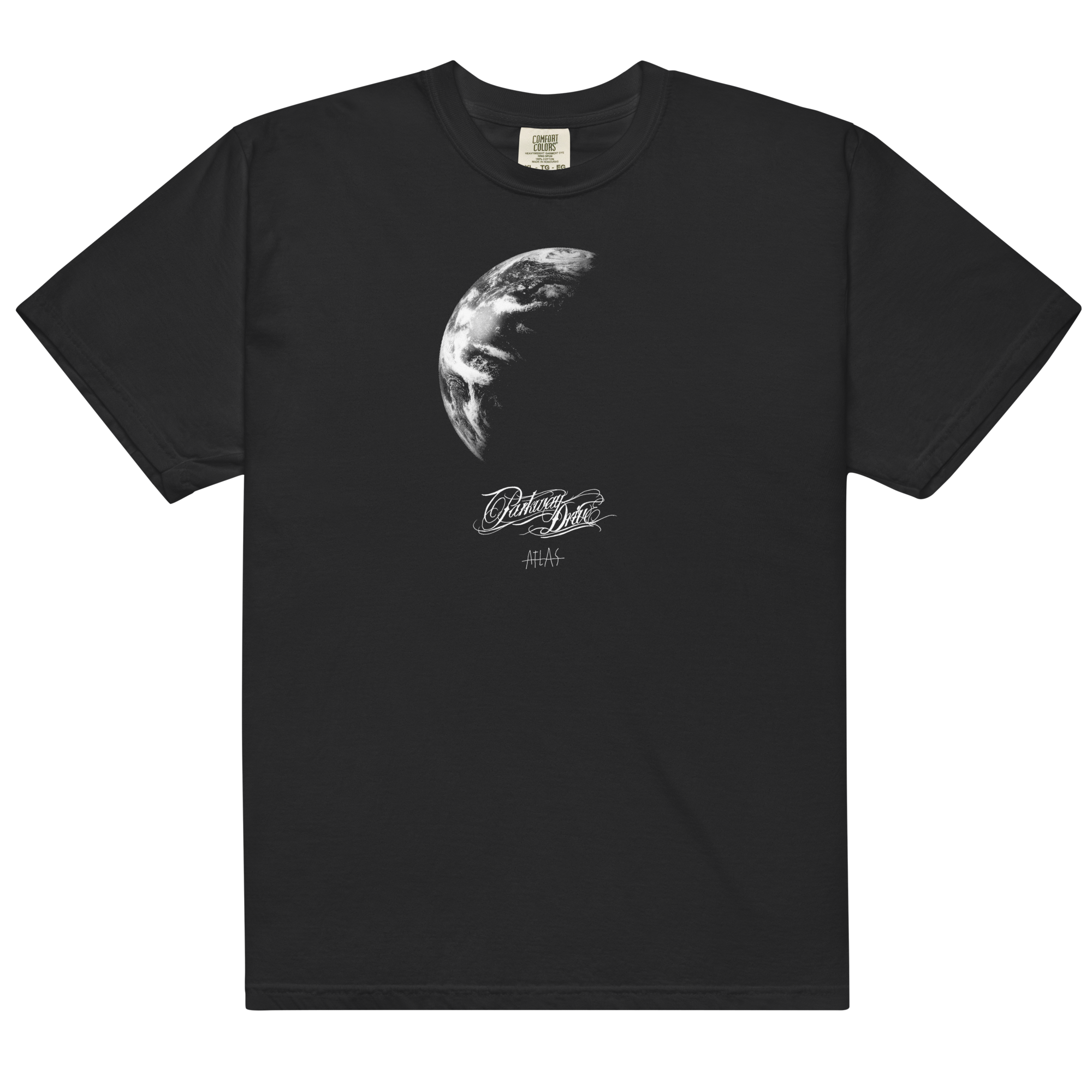 atlas-t-shirt-schwarz-album-cover-baumwolle-relaxed-fit image 1