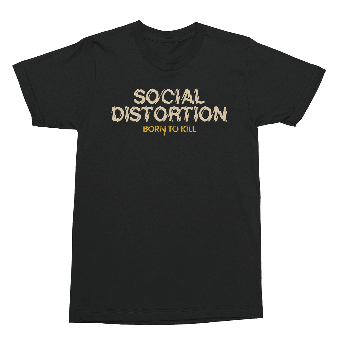 social-distortion-leopard-t-shirt-schwarz-baumwolle image 2