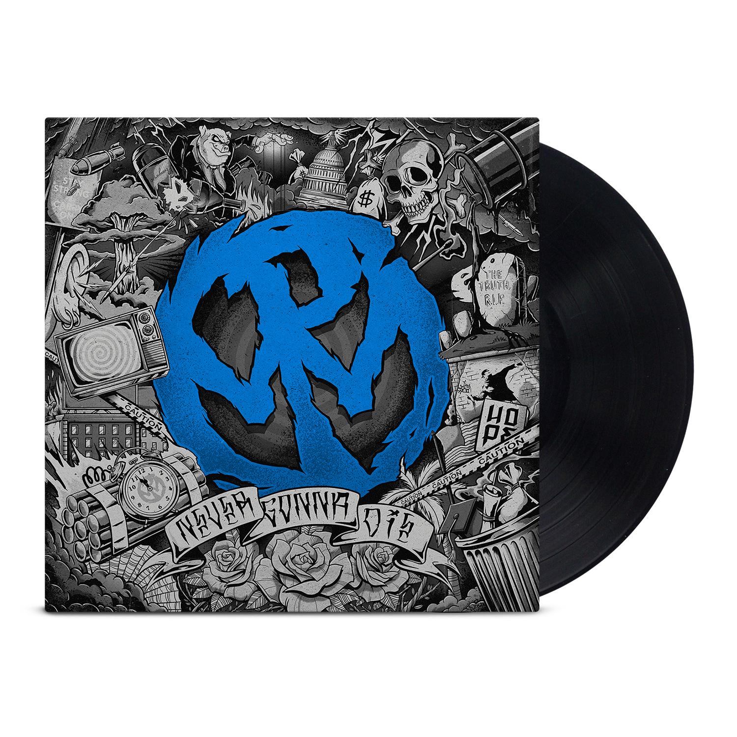 pennywise-never-gonna-die-lp-black-vinyl-12 image 1