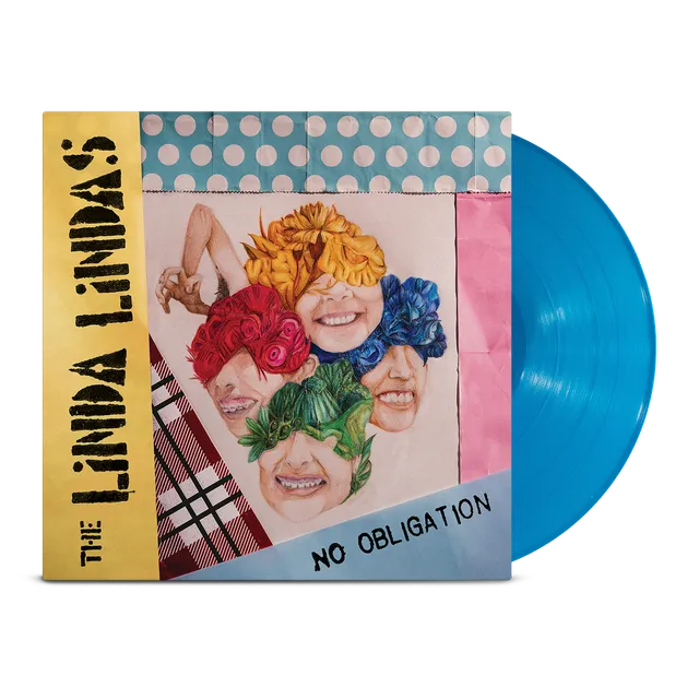 the-linda-lindas-no-obligation-lp-vinyl-bela-turquoise image 1