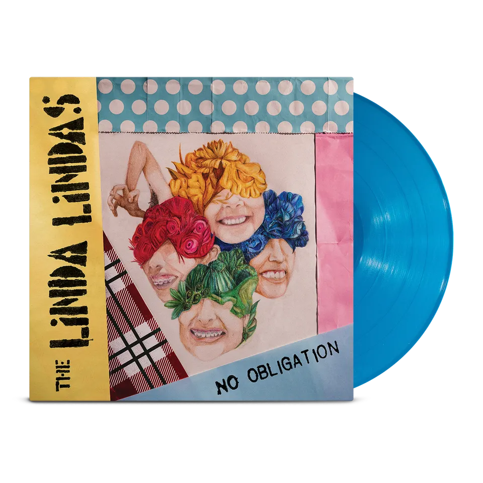 the-linda-lindas-no-obligation-lp-vinyl-bela-turquoise image 1