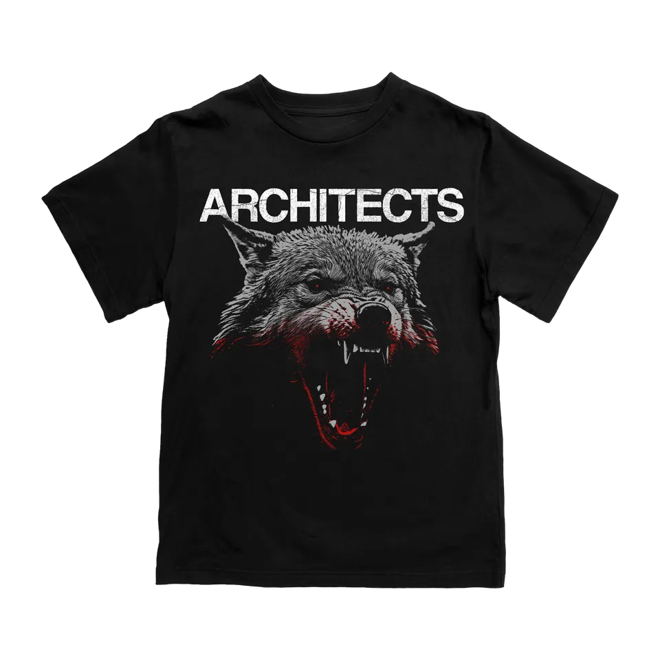 architects-pack-leader-tour-t-shirt-wolf-baumwolle image 1