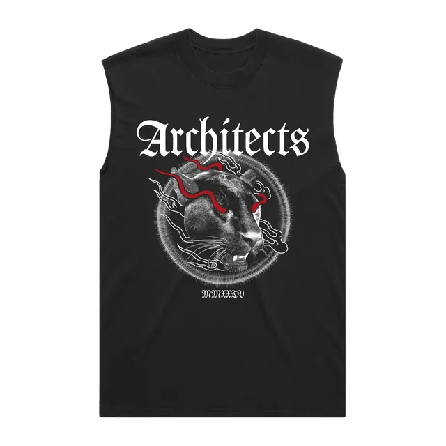 architects-panther-vest-tank-top-schwarz-baumwolle image 1