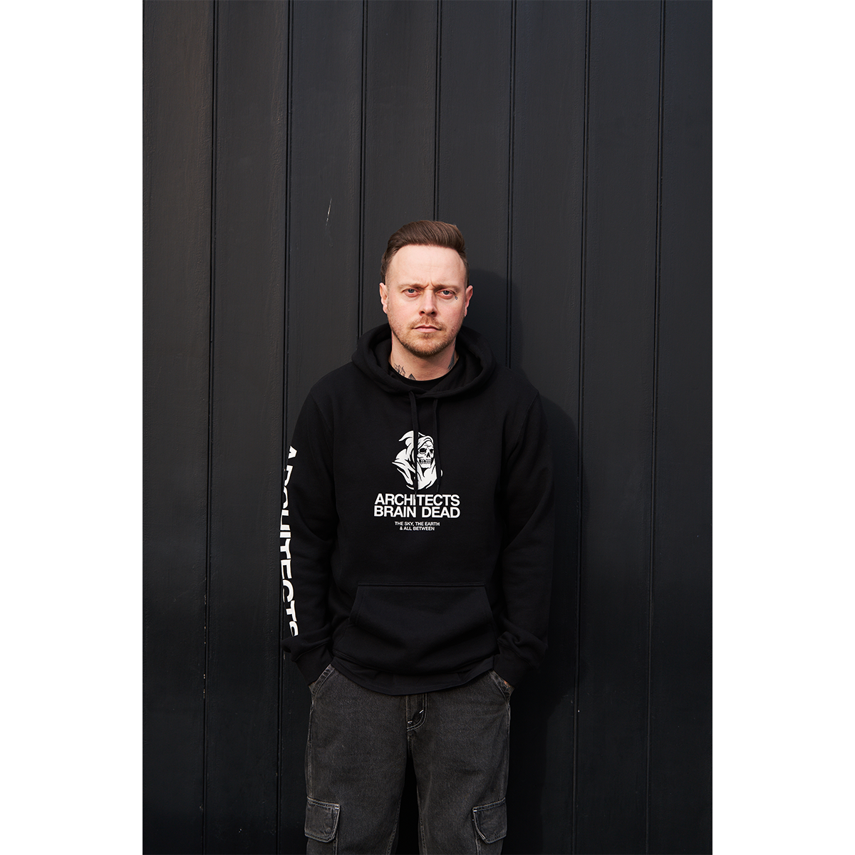 architects-brain-dead-reaper-hoodie-kapuzenpullover-schwarz image 4