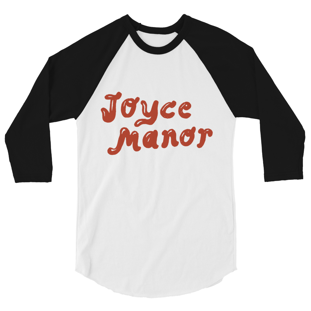 joyce-manor-milkshake-logo-raglan-wei-schwarz-baumwolle image 1