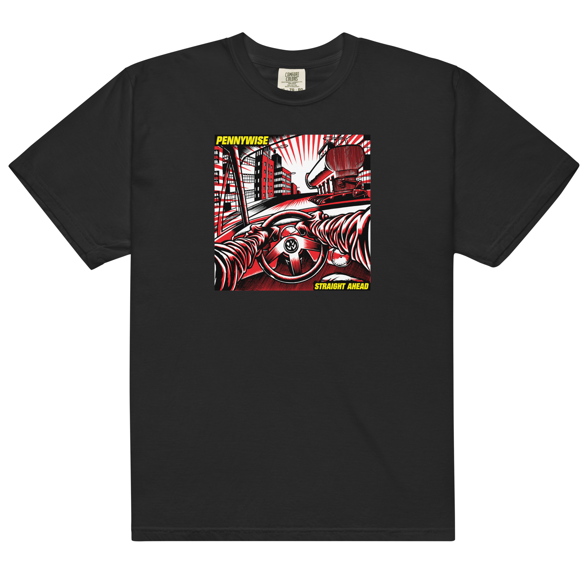 pennywise-straight-ahead-t-shirt-schwarz-baumwolle image 1
