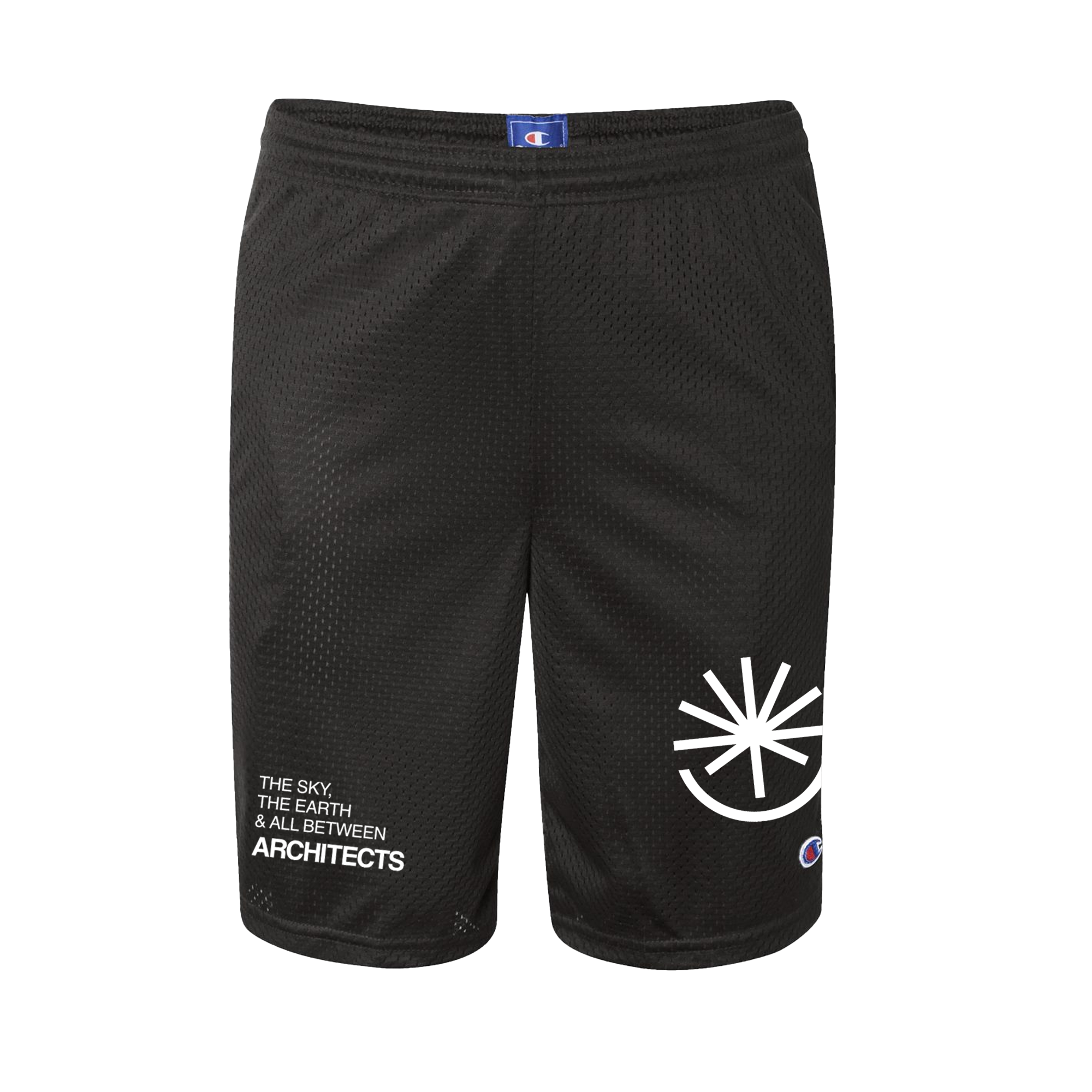 architects-mosh-shorts-schwarz-nylon-the-sky-the-earth image 1