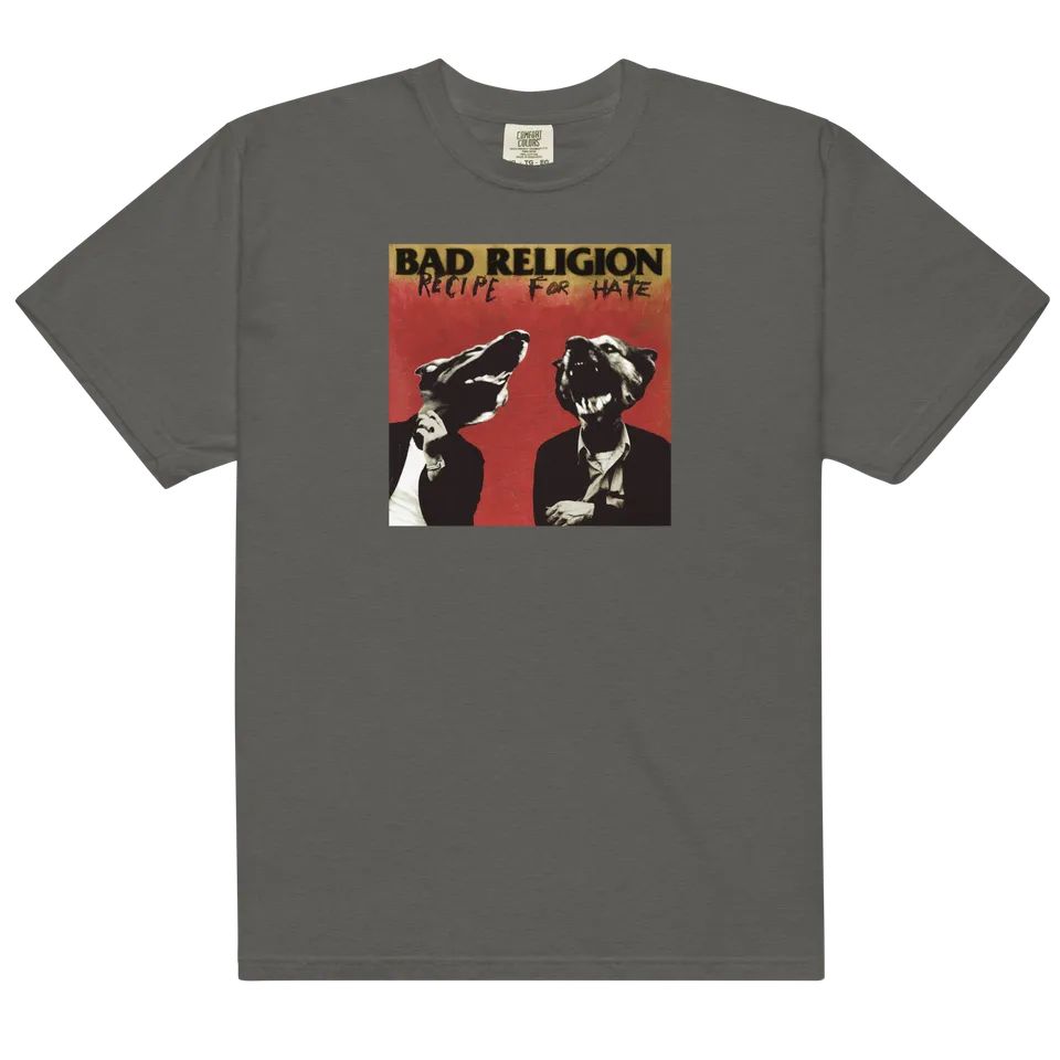 bad-religion-recipe-for-hate-t-shirt-dunkelgrau-baumwolle image 1