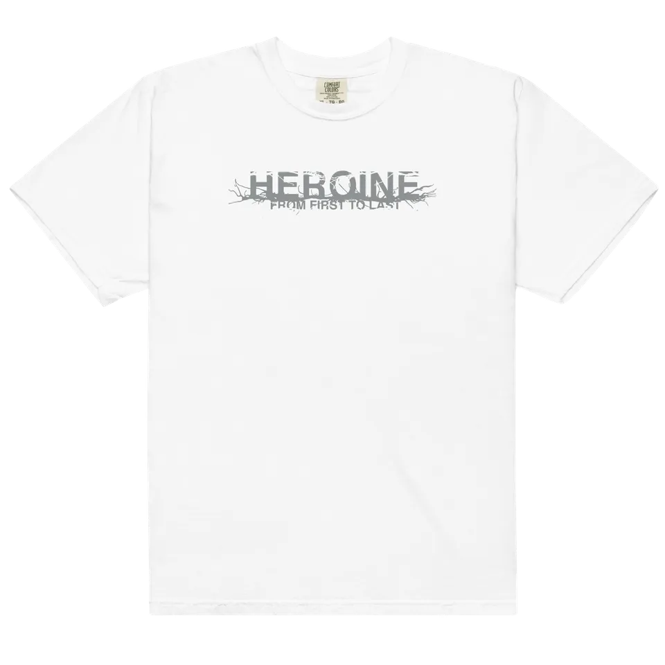heroine-t-shirt-white-baumwolle-album-print-gr-e-s-4xl image 1