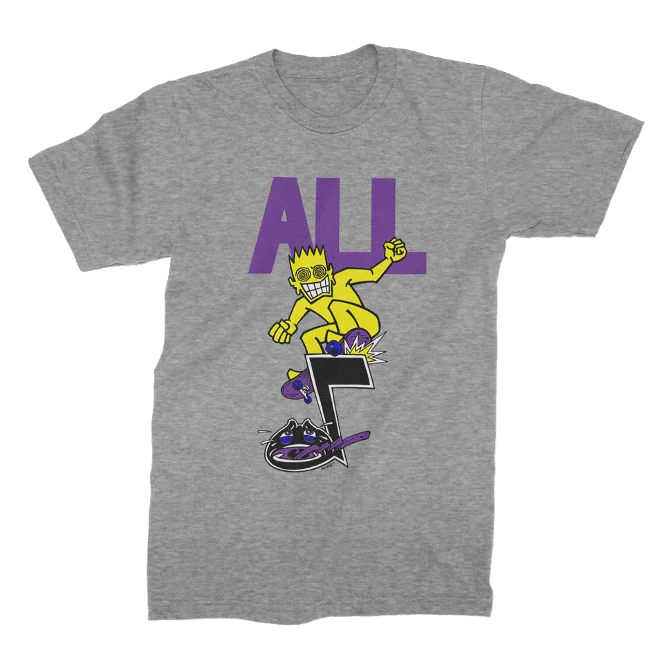 all-skateroy-t-shirt-grau-baumwolle-punkrock image 1