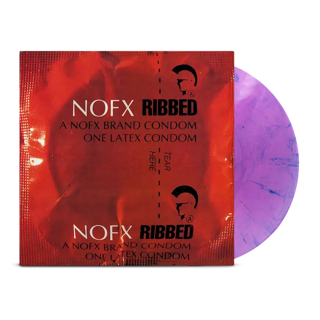 nofx-ribbed-lp-vinyl-lila-blau-limitiert-2000 image 1