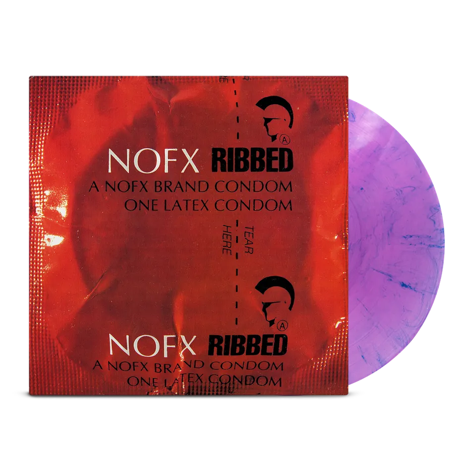 nofx-ribbed-lp-vinyl-lila-blau-limitiert-2000 image 1