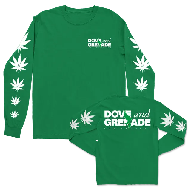 hollywood-undead-dove-grenade-logo-longsleeve-gr-n-baumwolle image 1