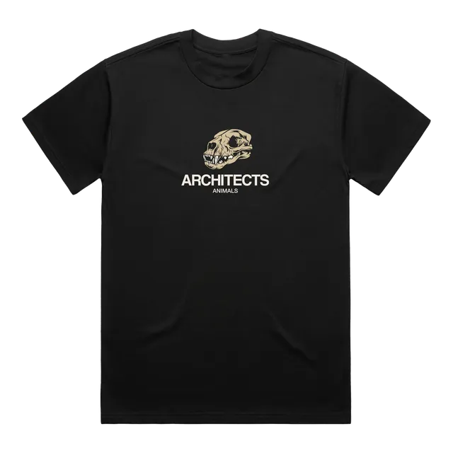 architects-i-m-a-f-cking-animal-t-shirt-schwarz-baumwolle image 1