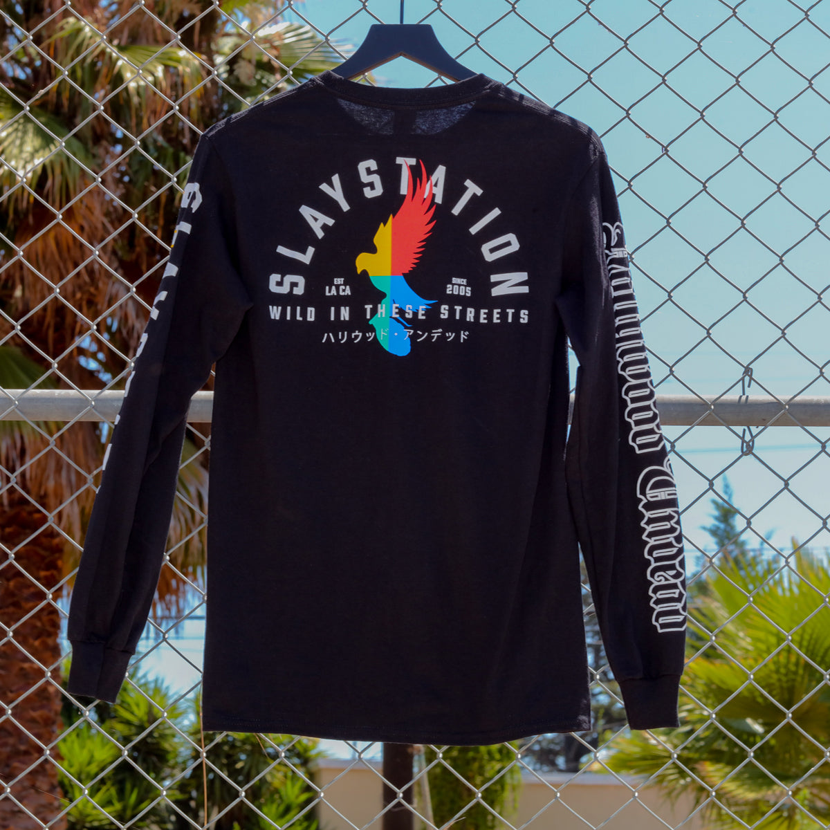 hollywood-undead-long-sleeves-slaystation-longsleeve-schwarz-baumwolle image 3