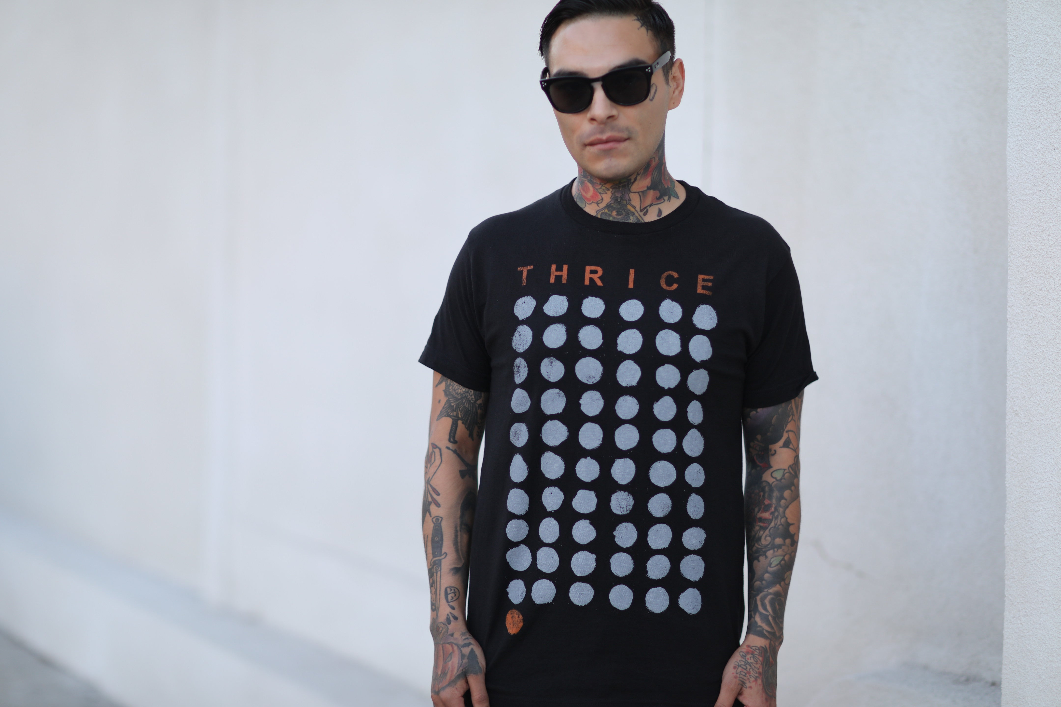 thrice-palms-t-shirt-schwarz-aus-baumwolle image 4