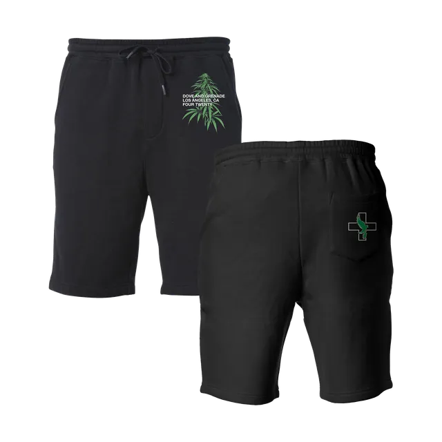 hollywood-undead-d-g-420-sweat-shorts-schwarz image 1
