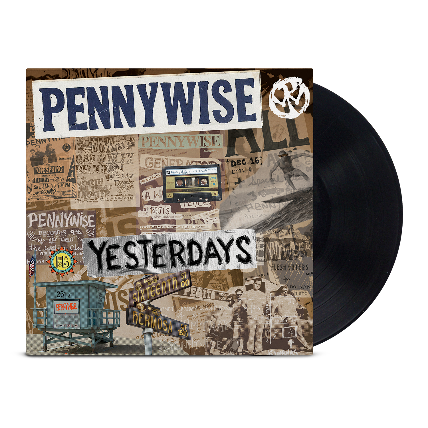 pennywise-yesterdays-lp-vinyl-schwarz-12-zoll image 1