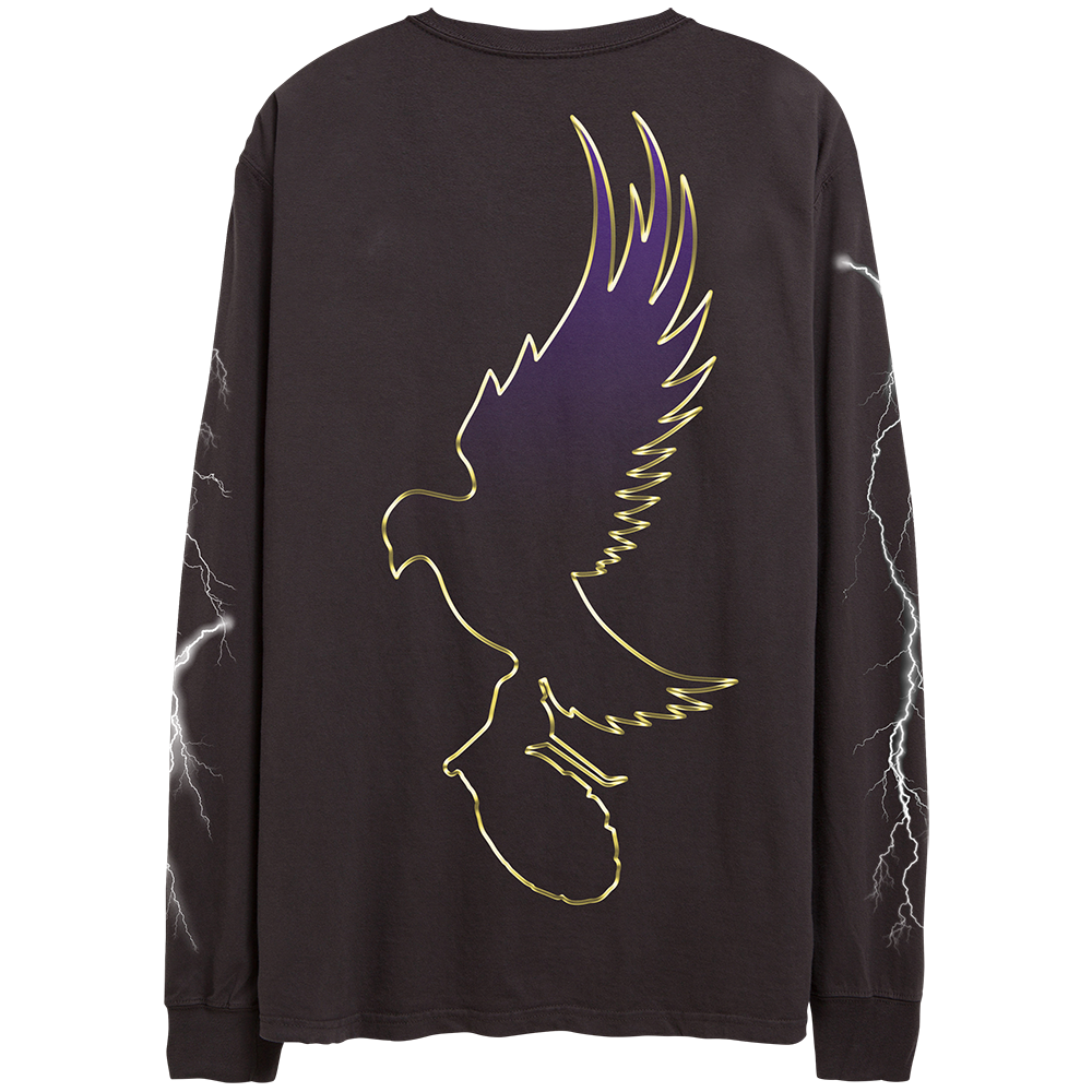 hollywood-undead-lightning-longsleeve-schwarz-new-empire-vol-2 image 2