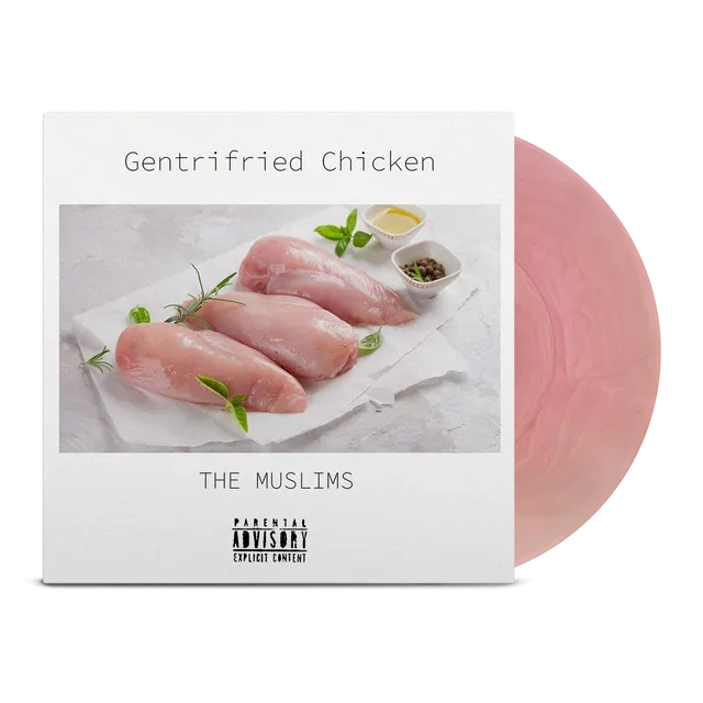 the-muslims-gentrifried-chicken-lp-raw-chicken-vinyl image 1