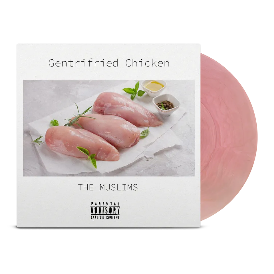 the-muslims-gentrifried-chicken-lp-raw-chicken-vinyl image 1