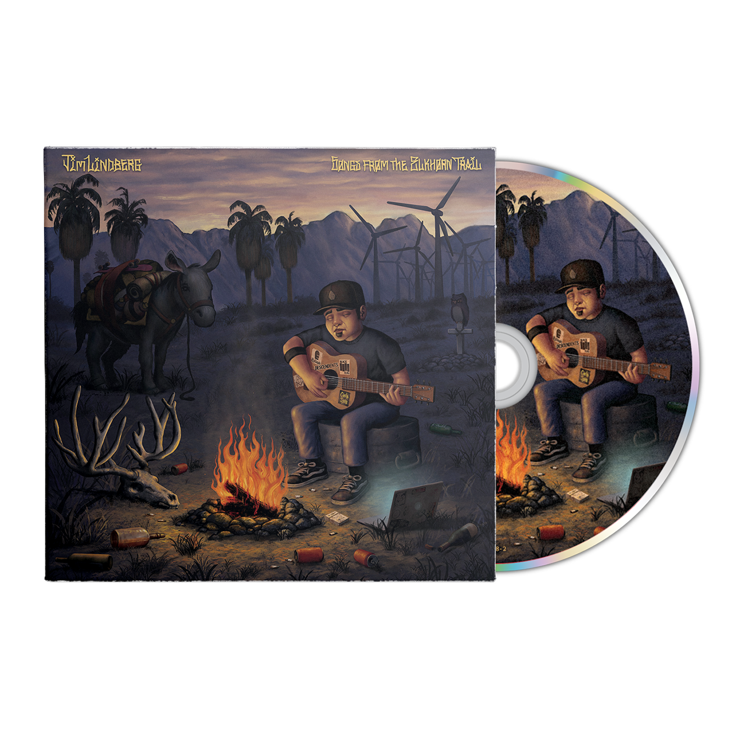 jim-lindberg-songs-from-the-elkhorn-trail-cd-album-solo image 1