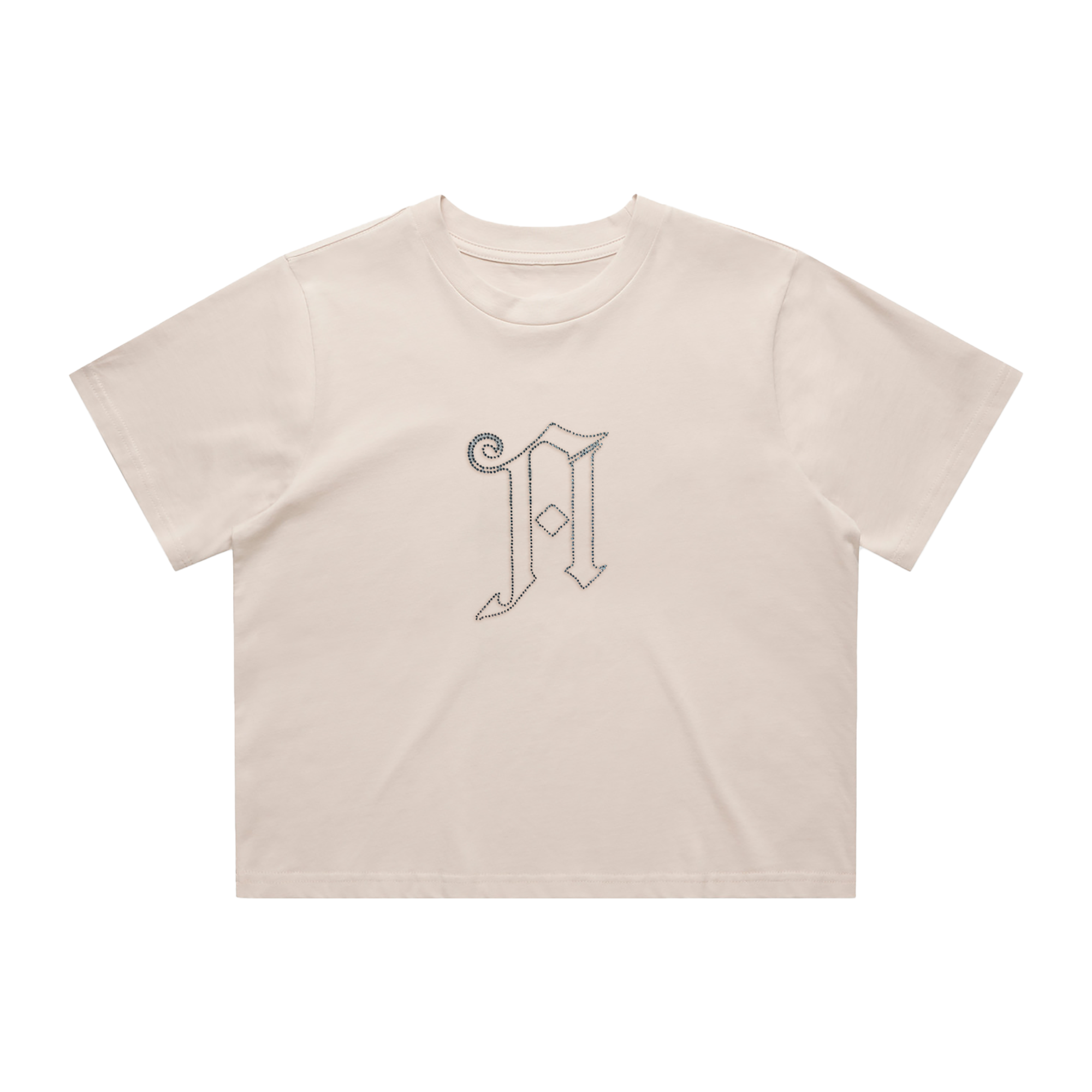 architects-diamonte-crop-t-shirt-schwarz-baumwolle-cropped-fit image 3