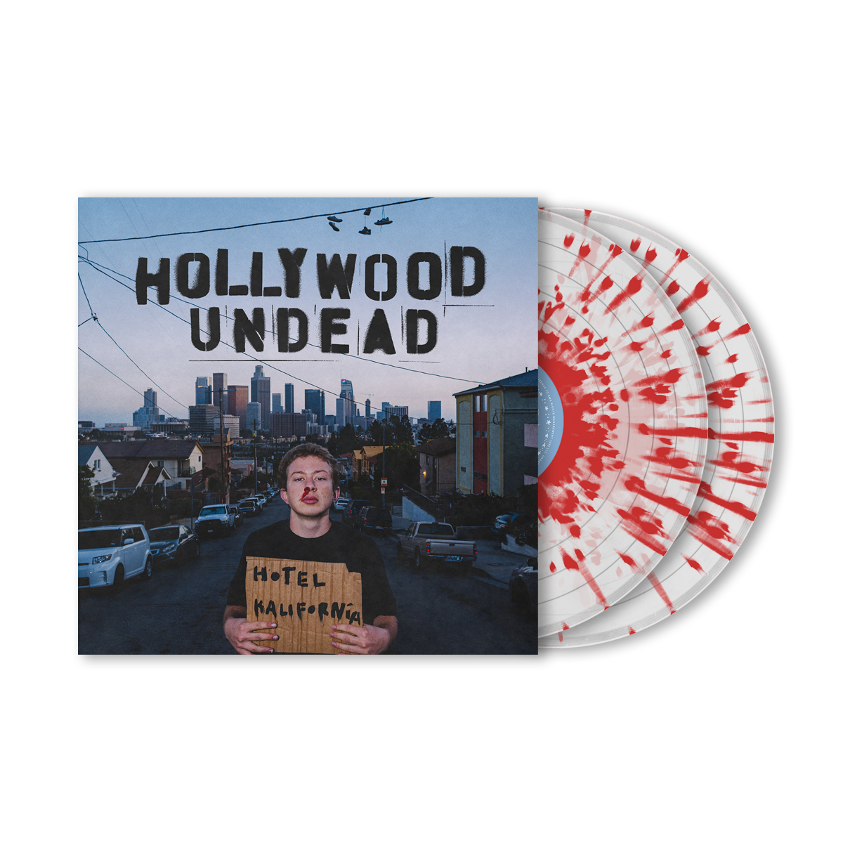 hollywood-undead-hotel-kalifornia-deluxe-vinyl-ruby-splatter image 1