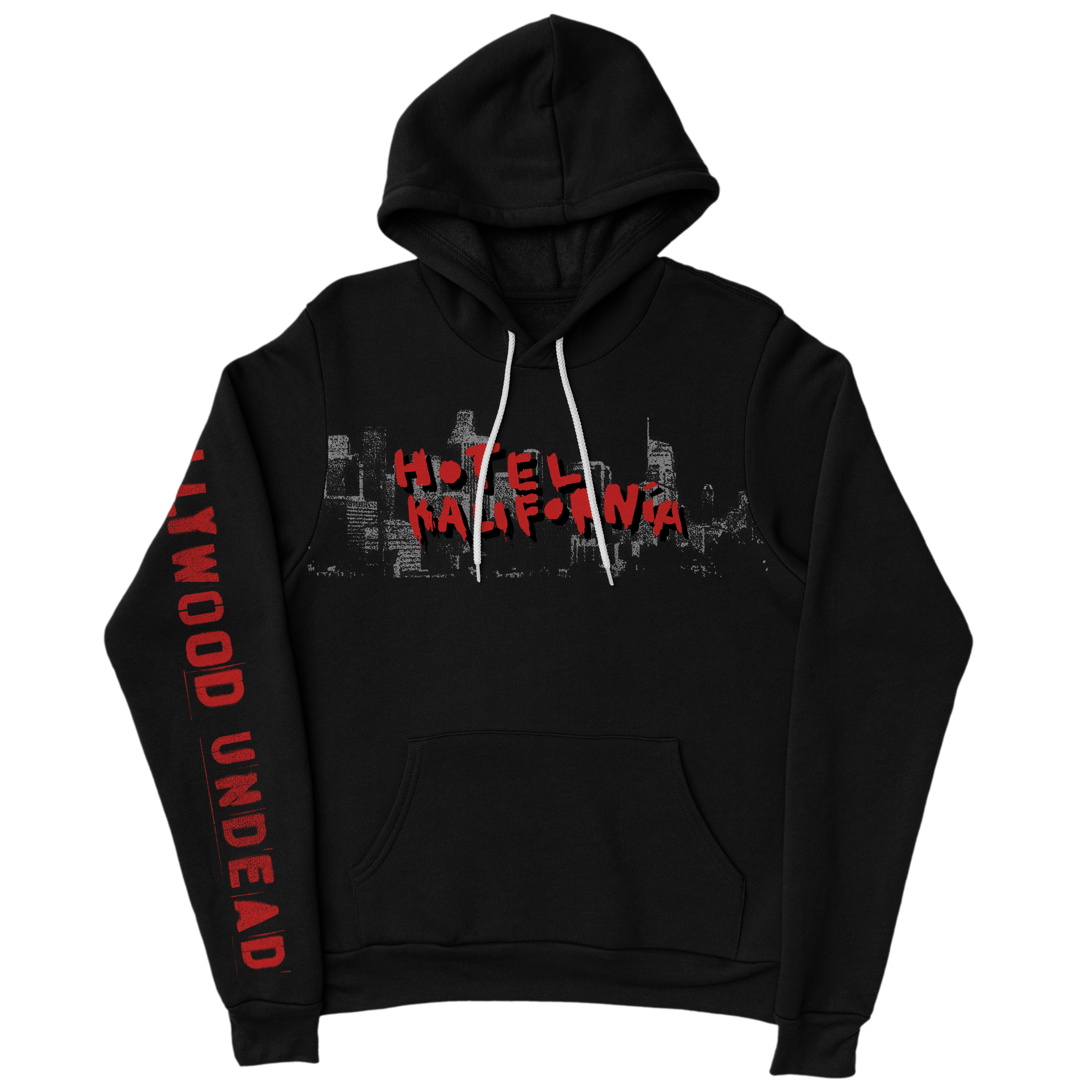 hollywood-undead-hk-dove-grenade-hoodie-schwarz-fleece image 2