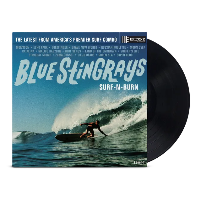 blue-stingrays-surf-n-burn-lp-180g-vinyl-schwarz image 1