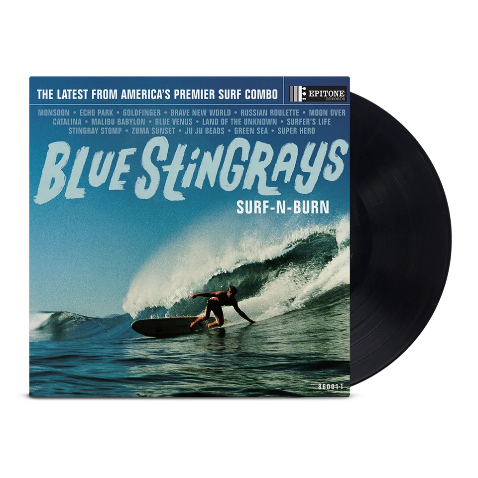 blue-stingrays-surf-n-burn-lp-180g-vinyl-schwarz image 1