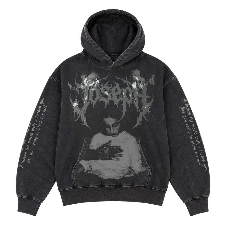 falling-in-reverse-joseph-hoodie-vintage-wash-baumwollmix image 1