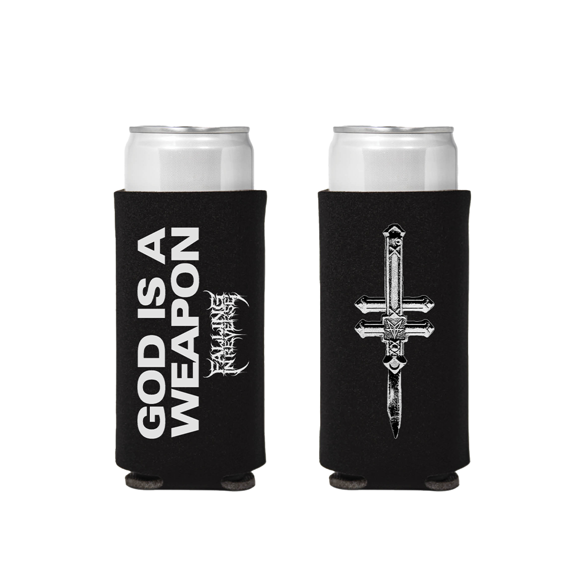 falling-in-reverse-tallboy-can-cooler-dosenk-hler-16-oz-god-is-a-weapon image 1