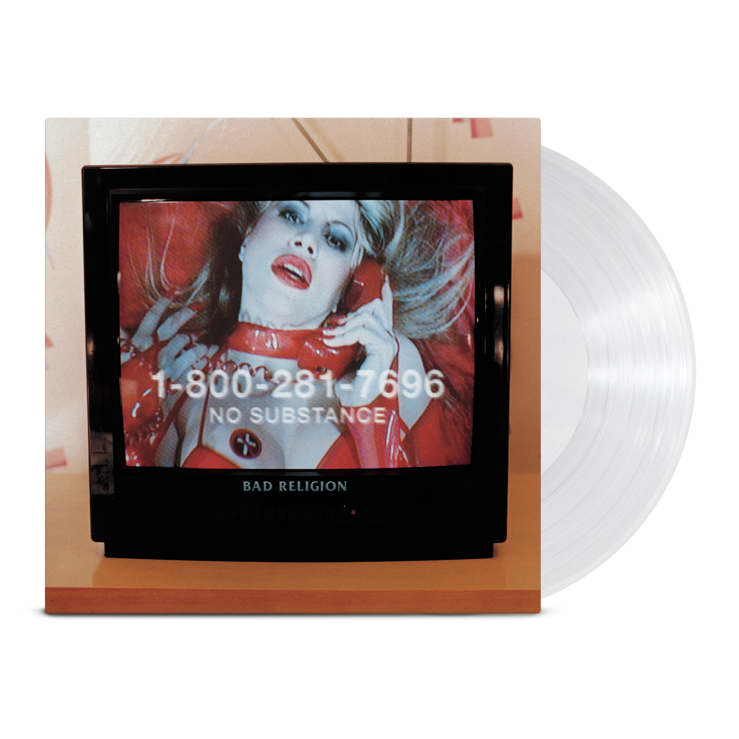 bad-religion-no-substance-remastered-lp-clear-vinyl image 1