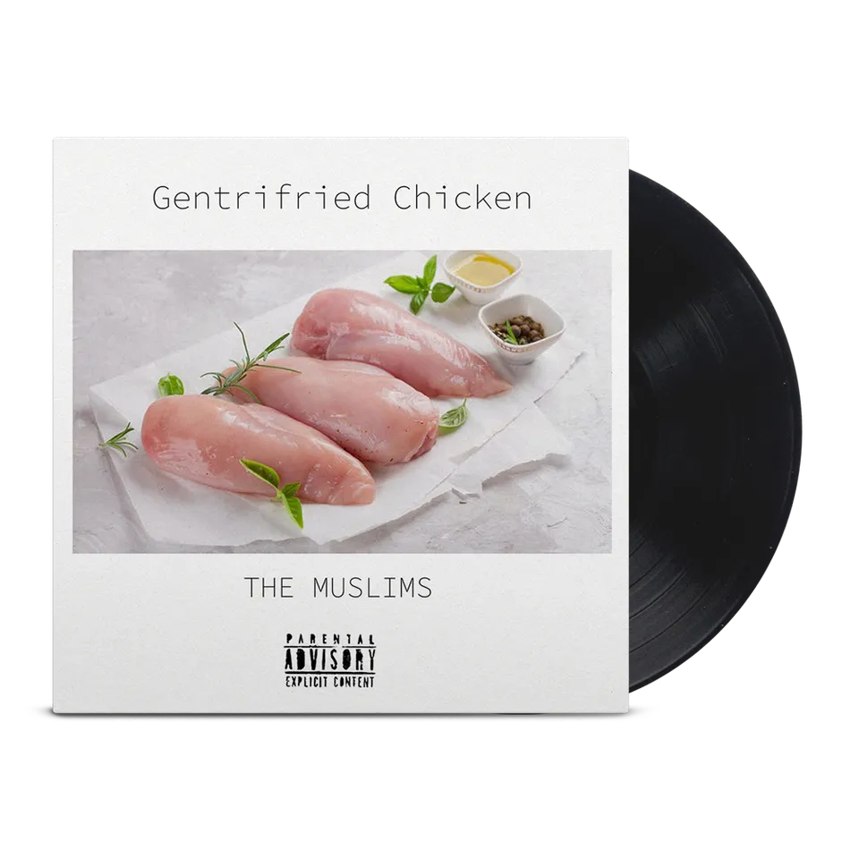 the-muslims-gentrifried-chicken-lp-vinyl-schwarz-12-inch image 1